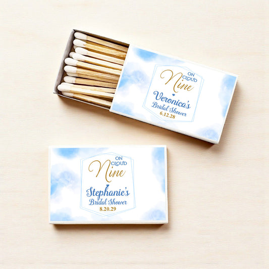 On Cloud Nine Personalized Matches (Set of 50)