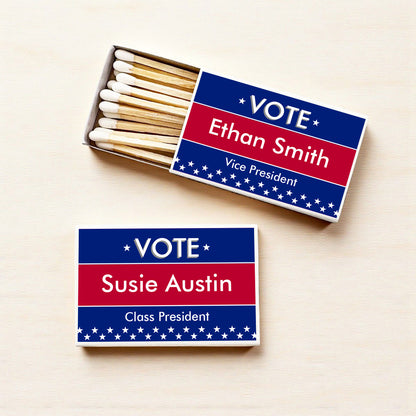 Vote Election Personalized Matches (Set of 50)