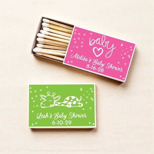 Baby Shower Personalized Matches (Set of 50)