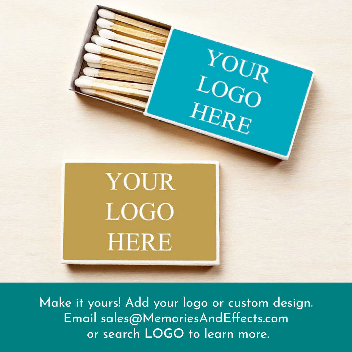 Welcome To Our Open House Personalized Matches (Set of 50)