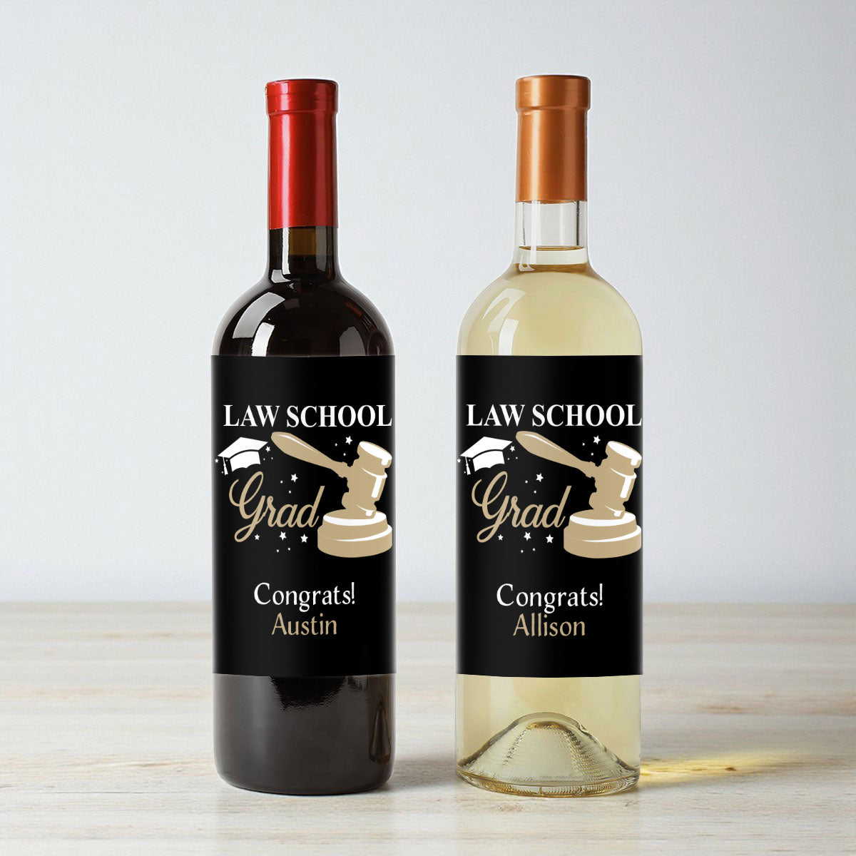 Lawyer Personalized Wine Labels (Set of 12)