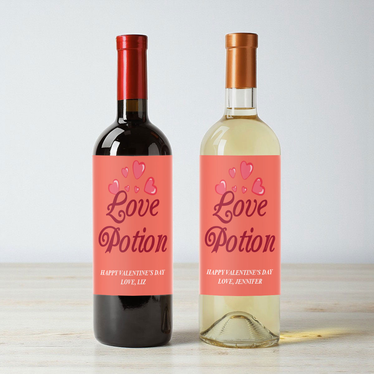 Love Potion Personalized Wine Labels (Set of 12)