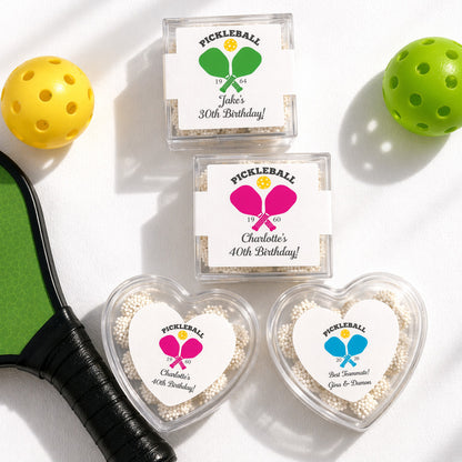 Pickleball Personalized Favor Box (Set of 10)