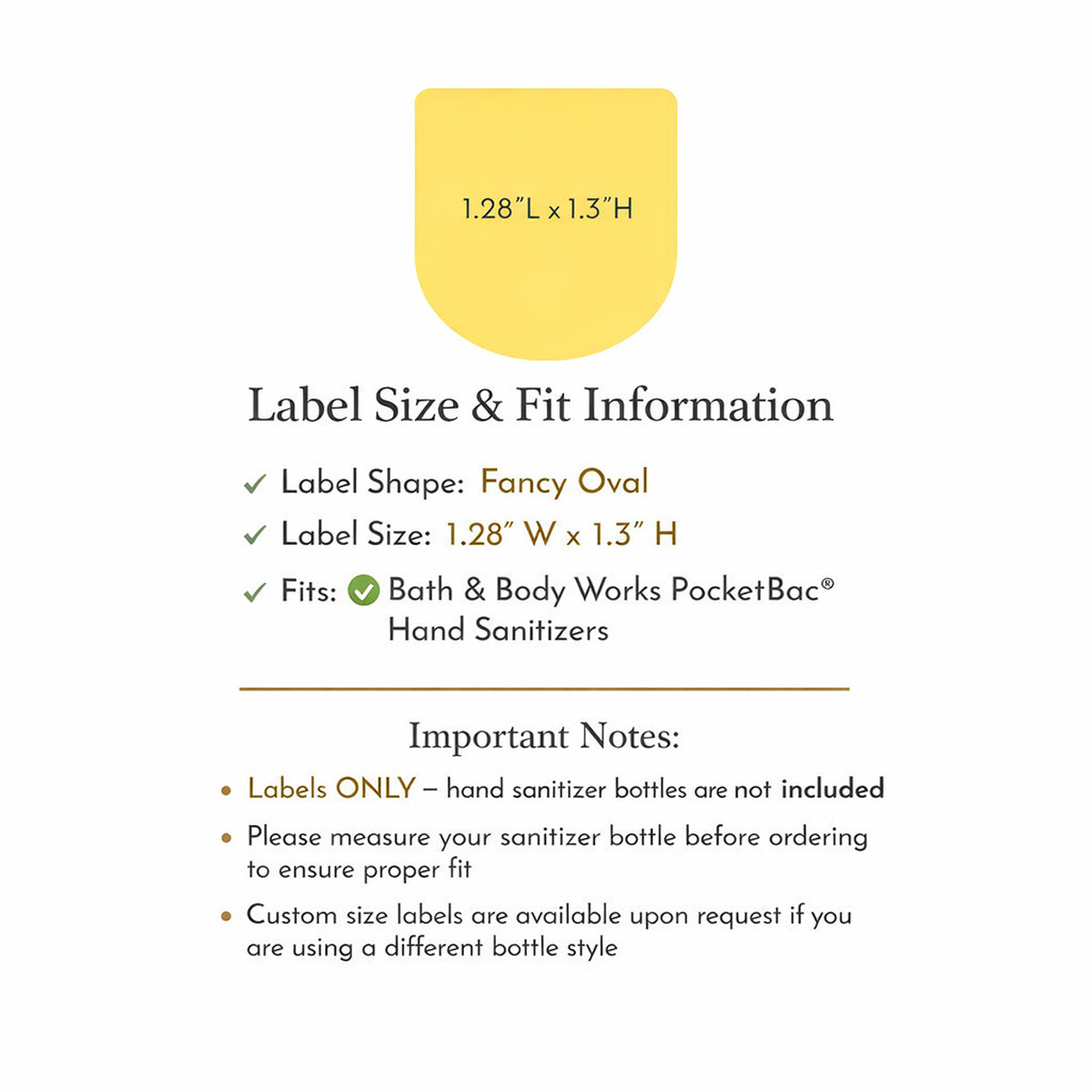 Palm Tree Monogram Personalized Loop Sanitizer Labels (Set of 20)