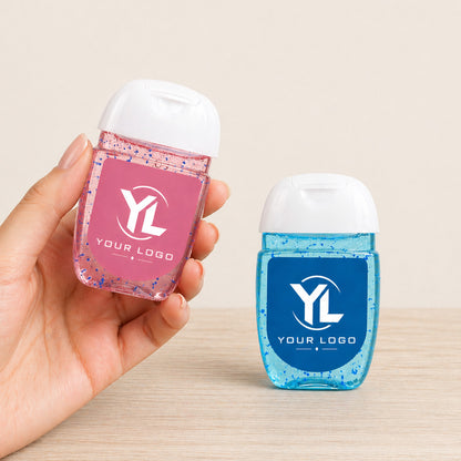 Logo Personalized  Sanitizer Labels (Set of 20)