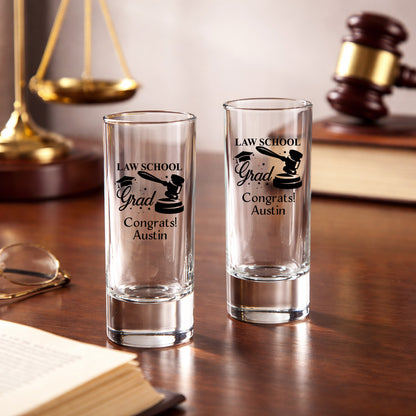 Lawyer Personalized Tall Shot Glass (Set of 24)