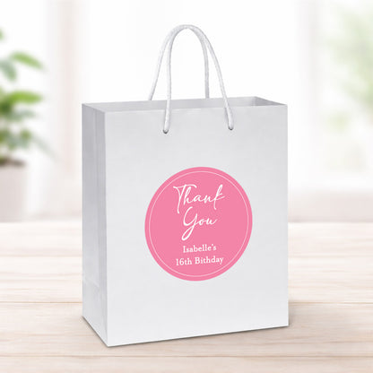 Thank you Personalized Welcome Gift Bag , Set of 10