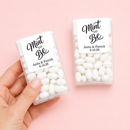Mint To Be Personalized Birthday Tic Tac Mints (Set of 12)