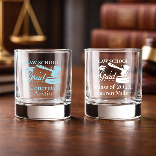 Lawyer Personalized Votive Shot Glass (Set of 24)