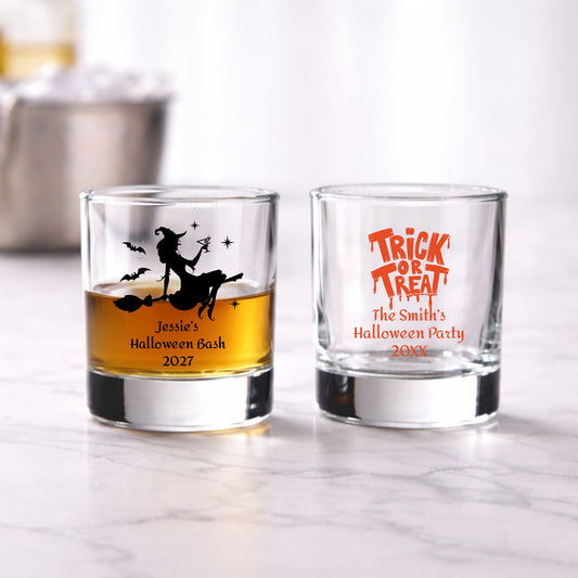 Halloween Personalized Votive Shot Glass (Set of 24)
