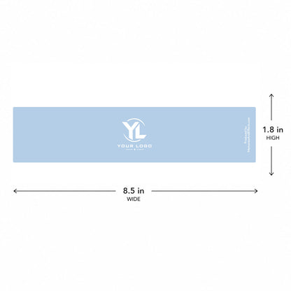 Logo Personalized Water Bottle Labels (Set of 15)