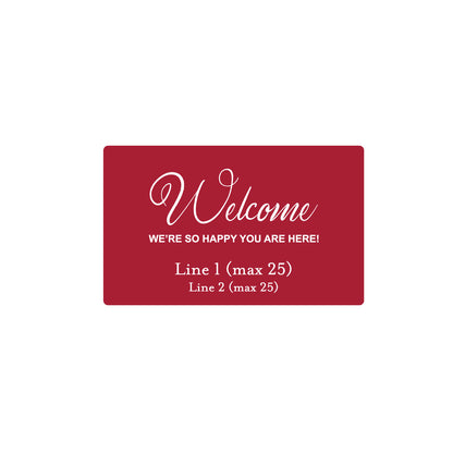 Welcome We're So Happy You Are Here Gift Boxes, Set of 10