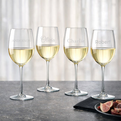 Classic Personalized 18 oz Wine Glass