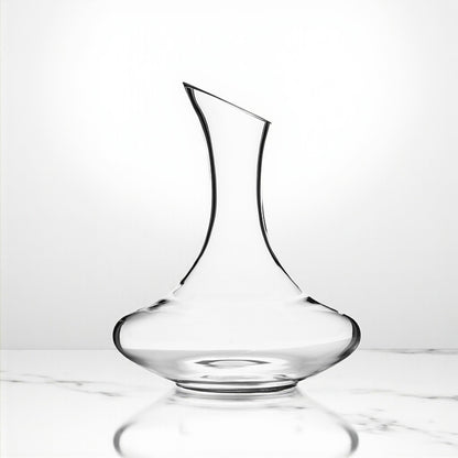 Slanted Top Wine Decanter by Memories and Effects - Set of 6