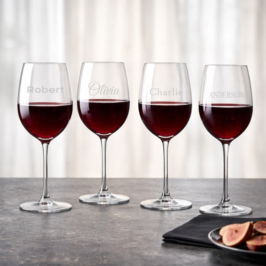 Classic Personalized 18 oz Wine Glass